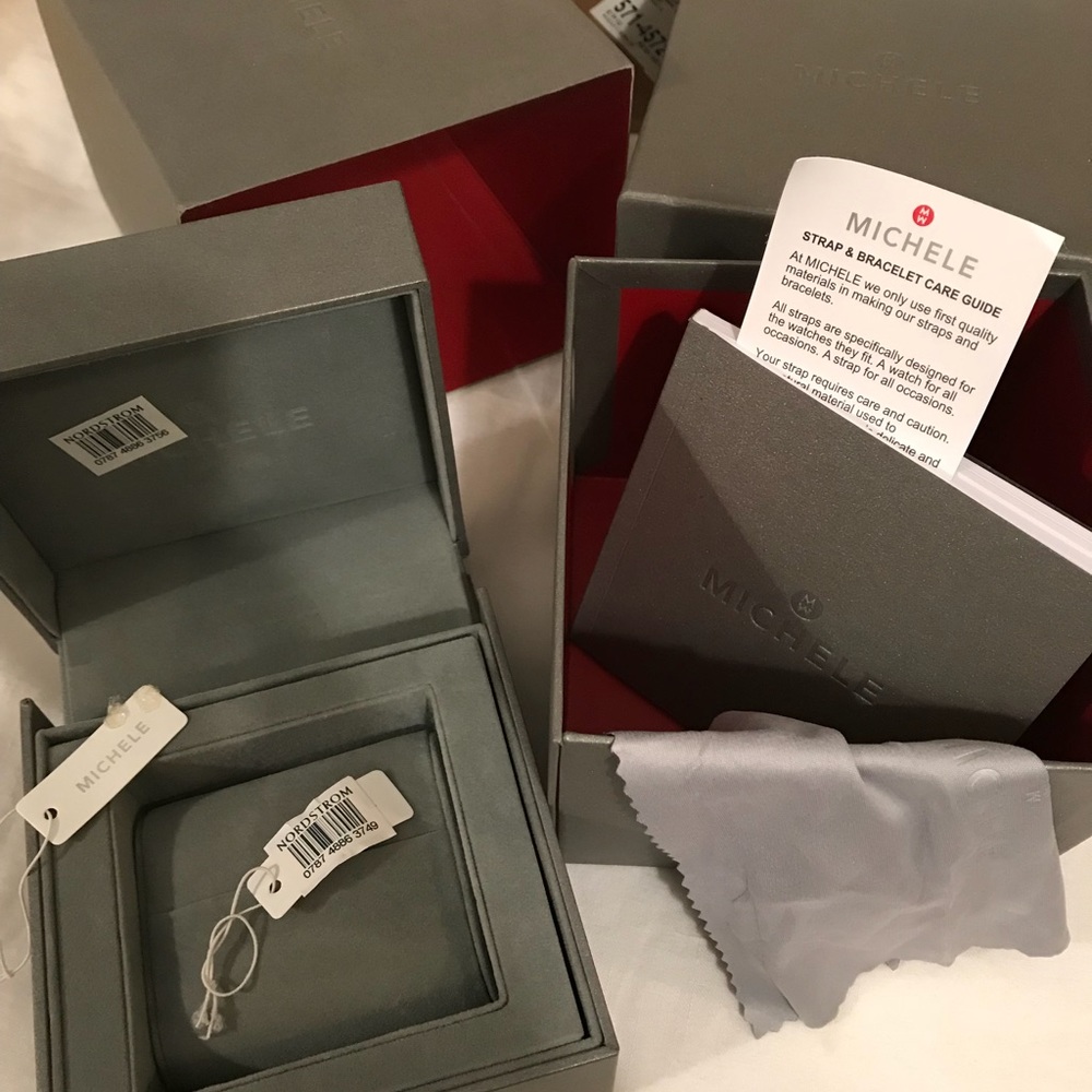 Michele watch packaging